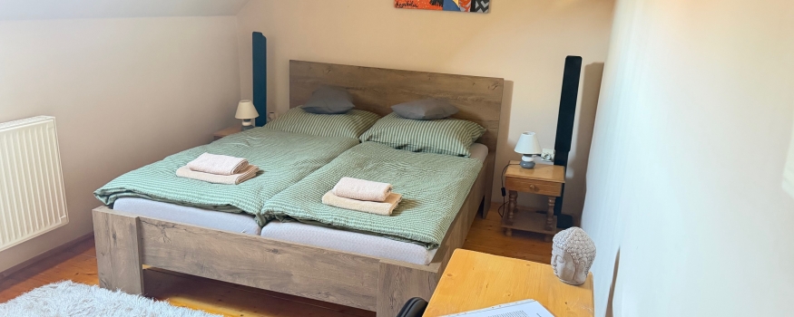 Standard kétágyas szoba franciaággyal és konyhával